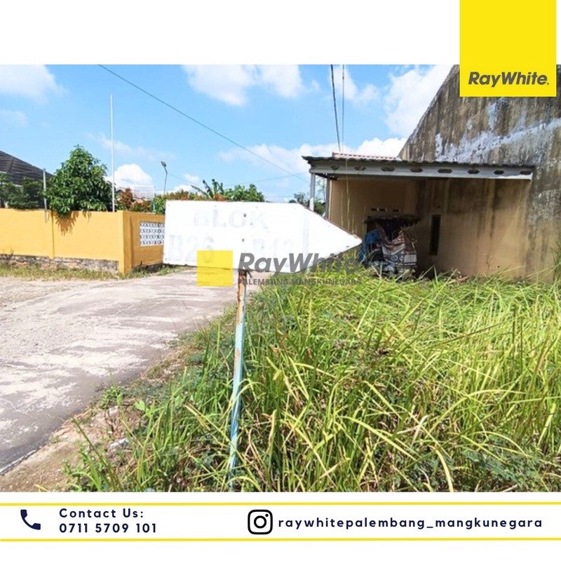 Dijual Rumah + Tanah Posisi Hook di Komp. Graha Angkasa Residence Kel.Talang Betutu, Kec. Sukarami, Kota Palembang