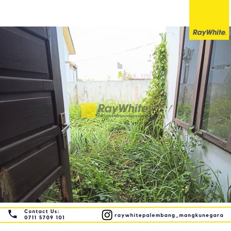 Dijual Rumah + Tanah Posisi Hook di Komp. Graha Angkasa Residence Kel.Talang Betutu, Kec. Sukarami, Kota Palembang