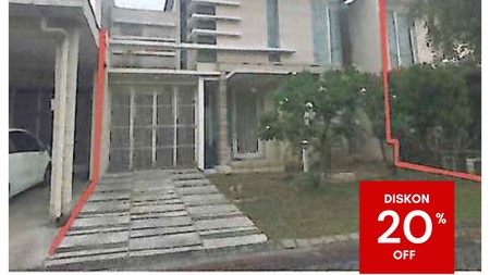 Dijual Rumah Lelang di Pakuwon Indah The Mansion Surabaya