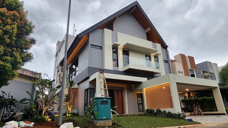 Rumah Baru Huk 2 Lantai Siap Huni di The Icon BSD Dekat Tol