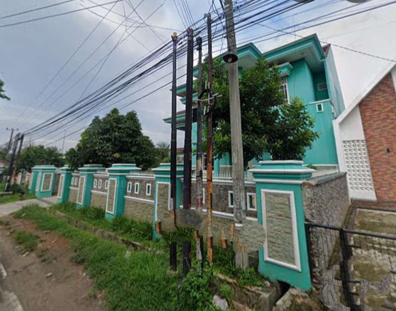 Rumah mewah dua lantai dijalan Sultan Haji Sepan Jaya Kedaton Bandarlampung