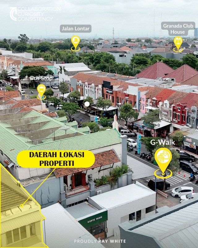 jual rumah mewah + Pool, selangkah dari G Walk Citraland Surabaya