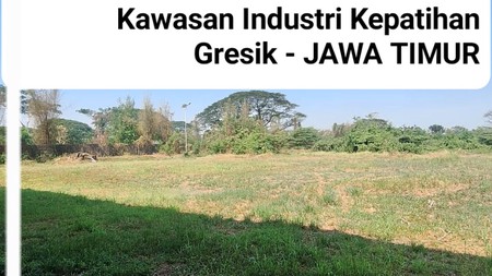 MURAH Rp. 2 Jt-an/m2 Dijual 4 Ha Pabrik Kepatihan Industri - Menganti - Gresik Jawa Timur - Surat Shm 
