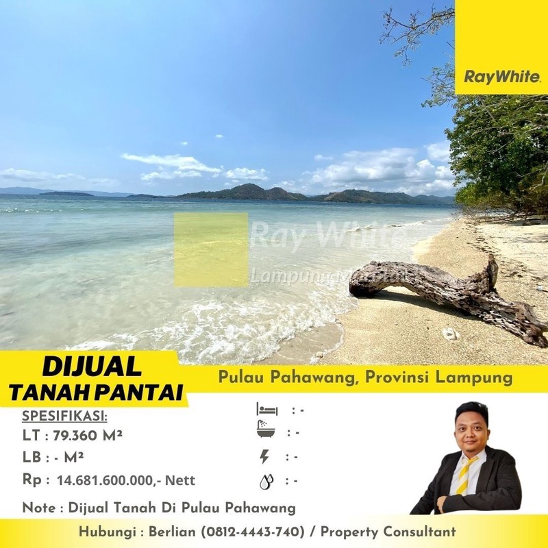 dijual tanah pantai murah