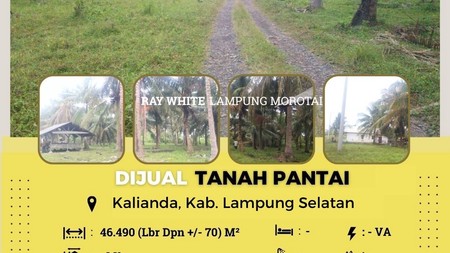 dijual tanah pantai murah kalianda