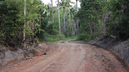 Tanah dekat pantai Laskar Pelangi Jual 