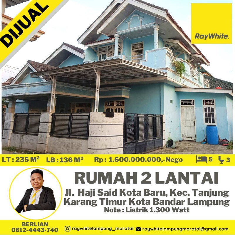 rumah murah kota baru tanjung karang timur