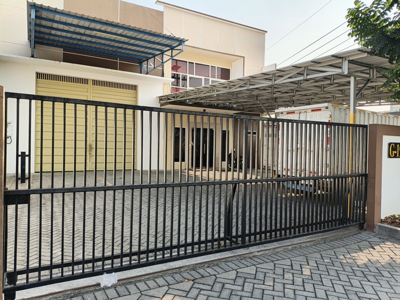 Dijual 630 m2 Gudang Kawasan Industri Sirie Sidoarjo Jatim - Lantai Epoxy - Akses Truk Kontainer