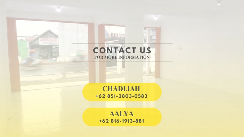 Disewakan Ruko Strategis di Jl. RS Fatmawati Deket MRT Haji Nawi 