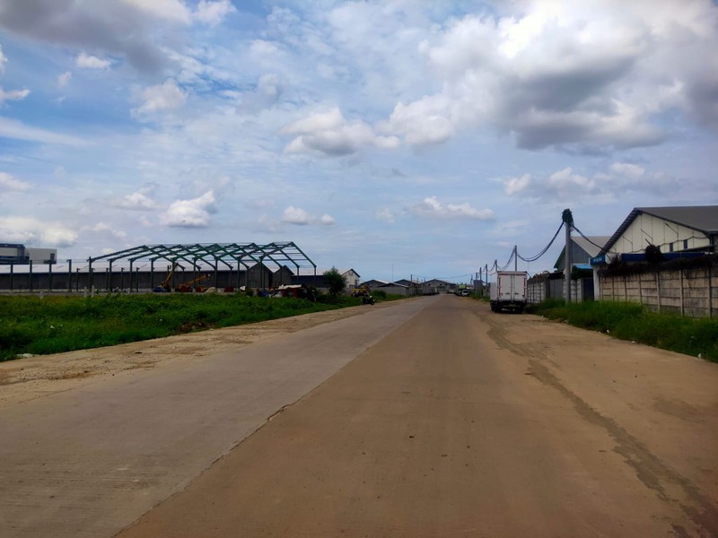 Gudang / Pabrik Luas Siap Pakai di Dekat Bandara Tangerang Banten