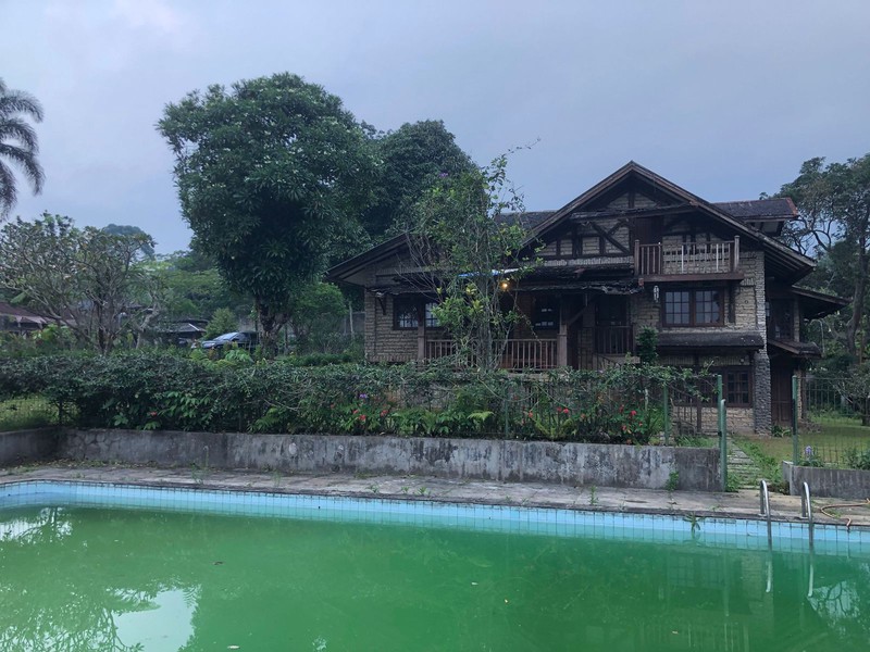 Dijual Villa Country Ekslusif - Lahan 2 Hektar Dengan View Pegunungan Di Bogor 