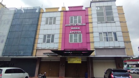 jual cepat ruko strategis lokasi boulevard 2 jalur mobil dilalui transportasi umum 24 jam ruko golden boulevard bsd city