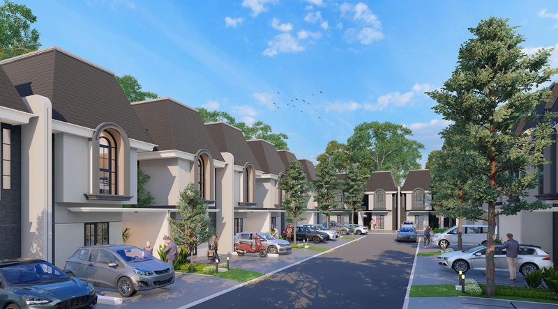 Rumah Baru Graha Raya 2 Lantai 3BR | Desain Fungsional Lokasi Premium