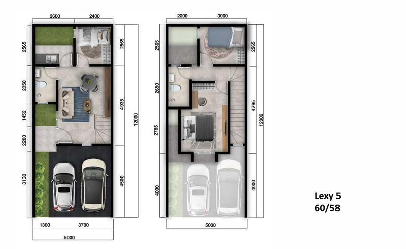 Rumah Baru Graha Raya 2 Lantai 3BR | Desain Fungsional Lokasi Premium