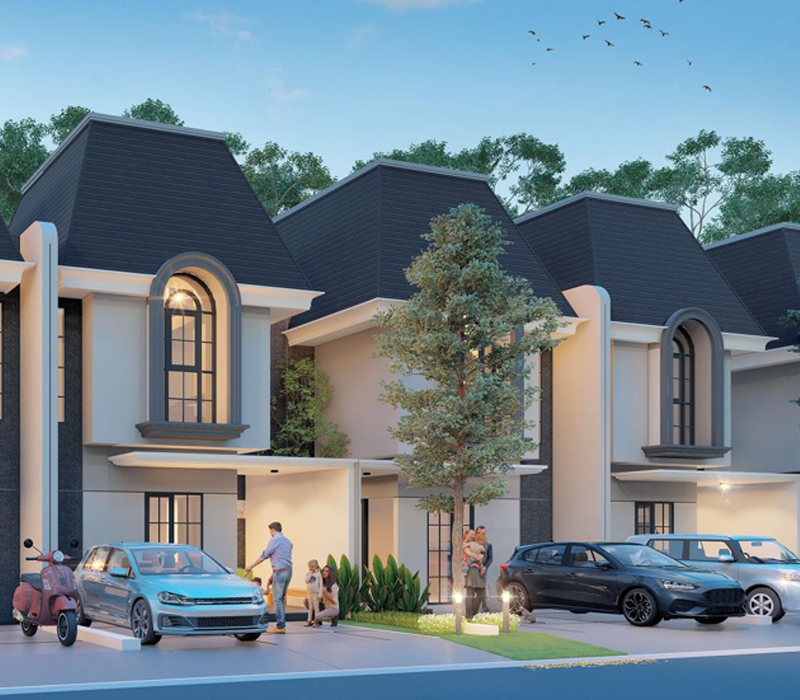 Rumah Baru Graha Raya 2 Lantai 3BR | Desain Fungsional Lokasi Premium