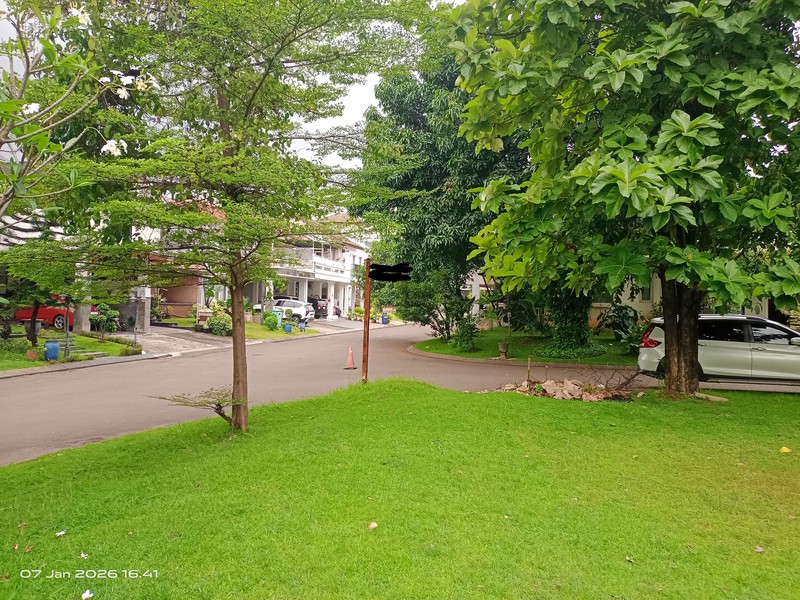 Dijual Tanah Kavling Hoek di dalam Cluster Kota Wisata