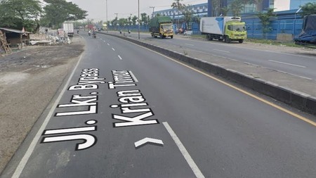 JUAL TANAH INDUSTRI NOL JALAN RAYA DI BY PASS KRIAN 