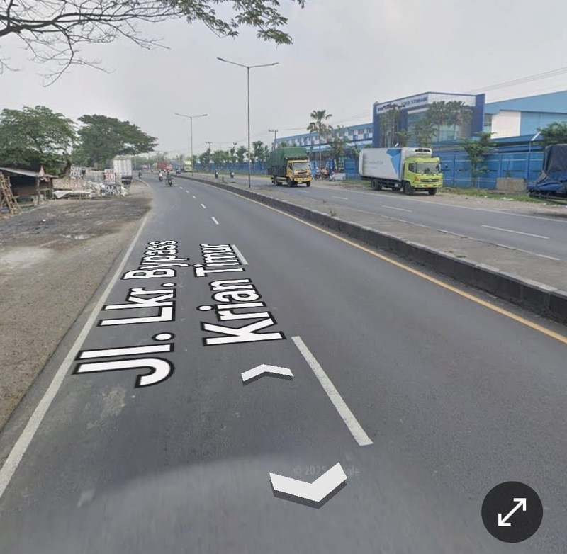JUAL TANAH INDUSTRI NOL JALAN RAYA DI BY PASS KRIAN 