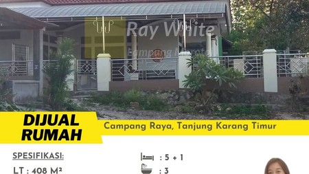 rumah murah pahoman tanjung karang timur