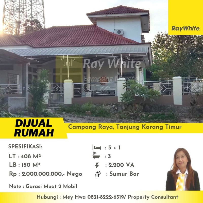 rumah murah pahoman tanjung karang timur