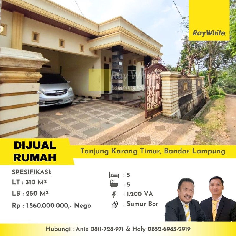 rumah murah pahoman tanjung karang timur