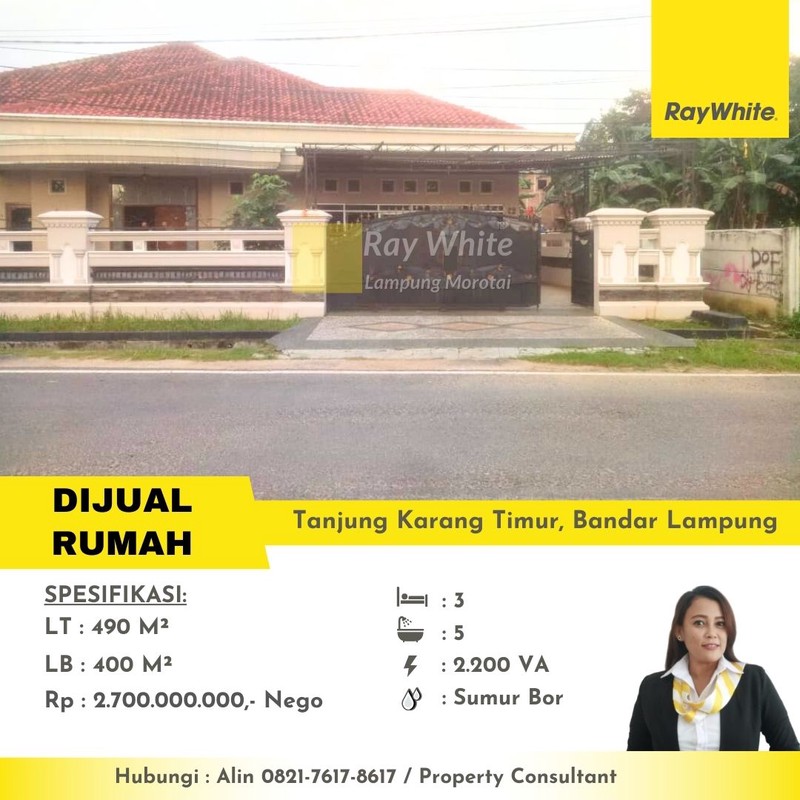 rumah murah pahoman tanjung karang timur