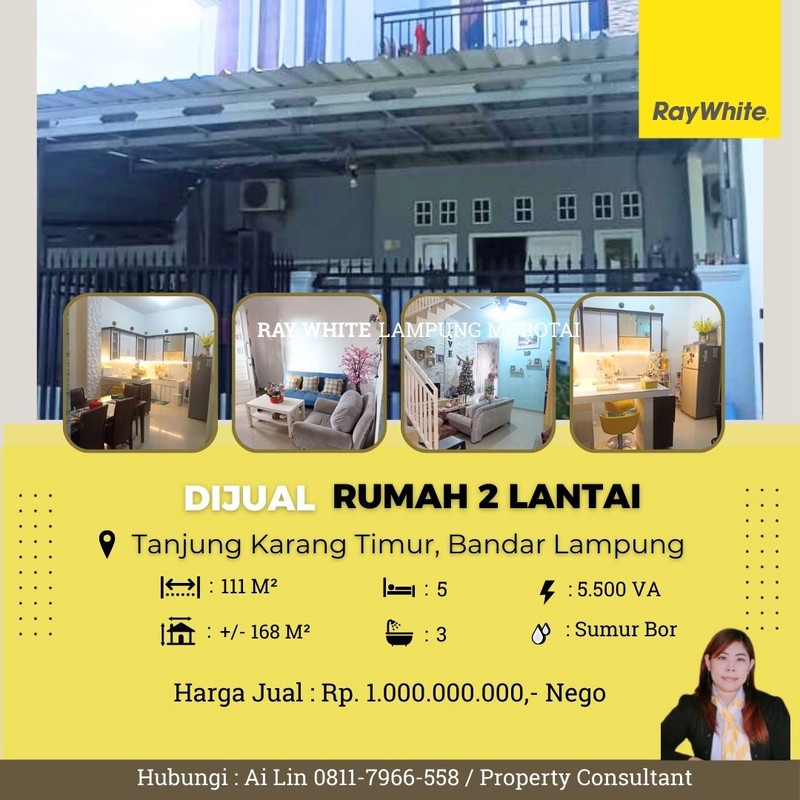 rumah murah pahoman tanjung karang timur