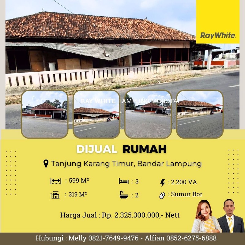 rumah murah pahoman tanjung karang timur