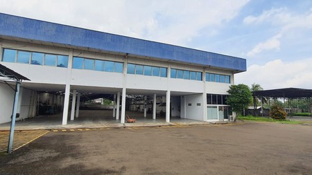 Workshop luas 3.3 Hektar di Jl. Raya Citereup Gunung Putri Bogor