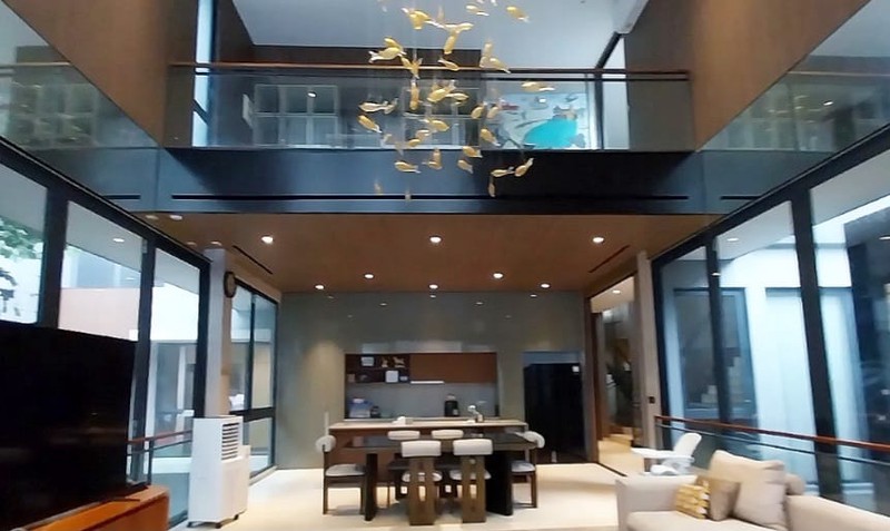 Rumah mewah di cluster eksklusif, lokasi premium, furnish,  di Navapark, BSD City, Tangerang.