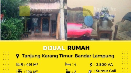 rumah murah pahoman tanjung karang timur