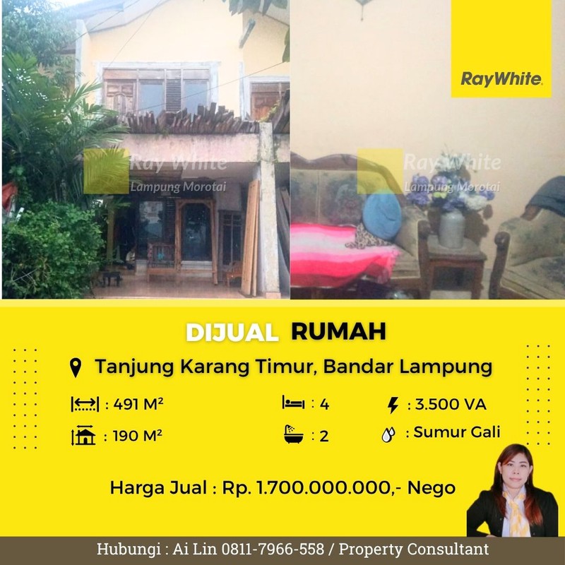 rumah murah pahoman tanjung karang timur