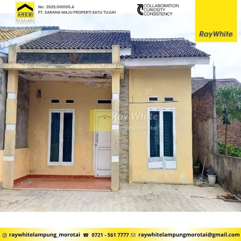 Dijual Rumah berlokasi di Tanjung Senang, Bandar Lampung