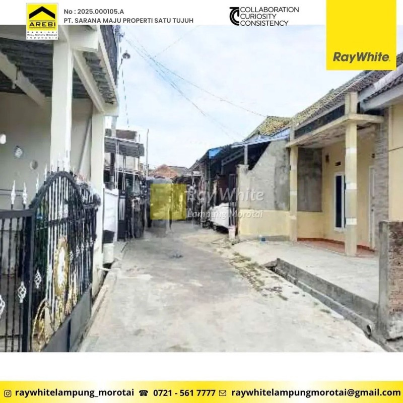 Dijual Rumah berlokasi di Tanjung Senang, Bandar Lampung