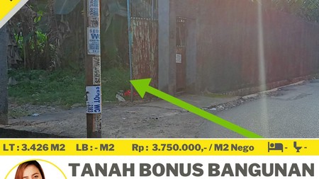 tanah murah samping villa citra