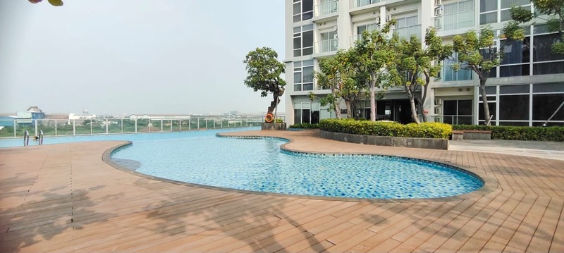 Apartemen Sedayu City - Kelapa Gading, Tower Melbourne, lt 27, hoek, semi furnished, brand new