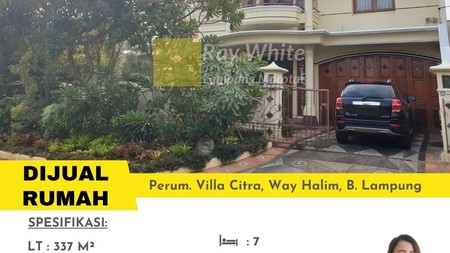 rumah murah way halim villa citra