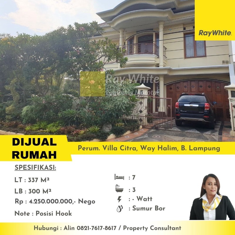 rumah murah way halim villa citra