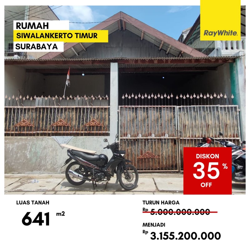 Dijual Rumah di Siwalankerto Timur Surabaya