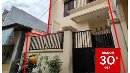 Dijual Rumah Lelang di Jalan Gembong Genteng Surabaya