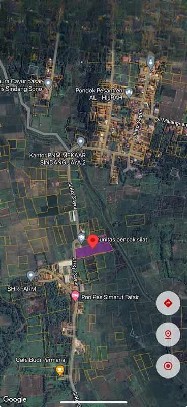 Tanah Kotak besar daerah Industri dijual di Balaraja