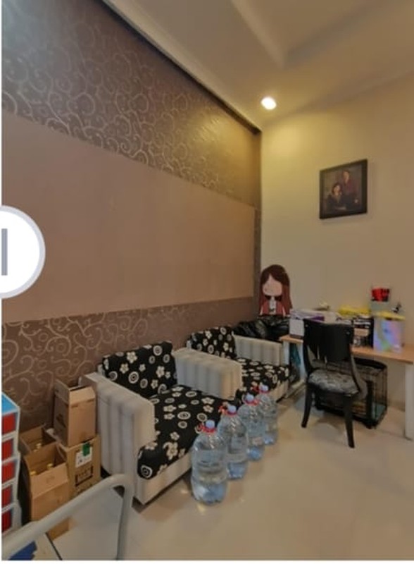 JUAL RUMAH 2 LANTAI SIAP HUNI DHARMAHUSADA INDAH BARAT