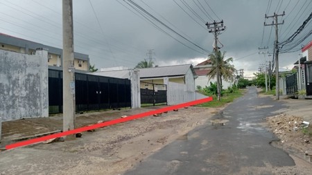 Tanah Bonus Bangunan Bedeng 4 Pintu Jln. Ryacudu Jalan Nangka 4 Korpri Raya Bandarlampung