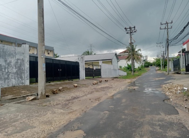 Tanah Bonus Bangunan Bedeng 4 Pintu Jln. Ryacudu Jalan Nangka 4 Korpri Raya Bandarlampung