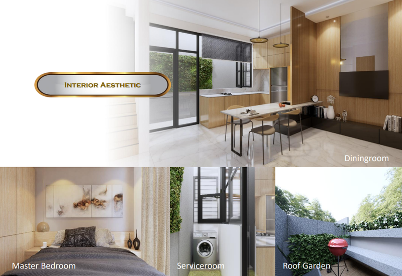 Rumah Bagus Brand New Di The View Bintaro Jombang Tangerang Selatan