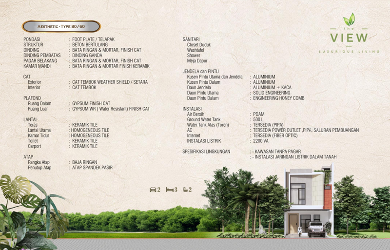 Rumah Bagus Brand New Di The View Bintaro Jombang Tangerang Selatan
