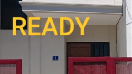 Dijual rumah baru modern 2 lantai minimalis medokan sawah