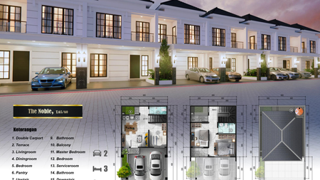 Rumah Bagus Brand New Di The View Bintaro Jombang Tangerang Selatan