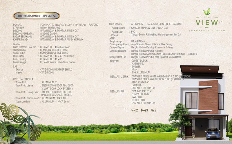 Rumah Bagus Brand New Di The View Bintaro Jombang Tangerang Selatan