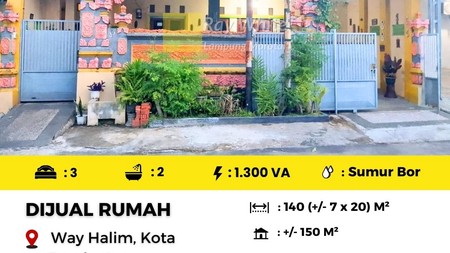 rumah murah way halim